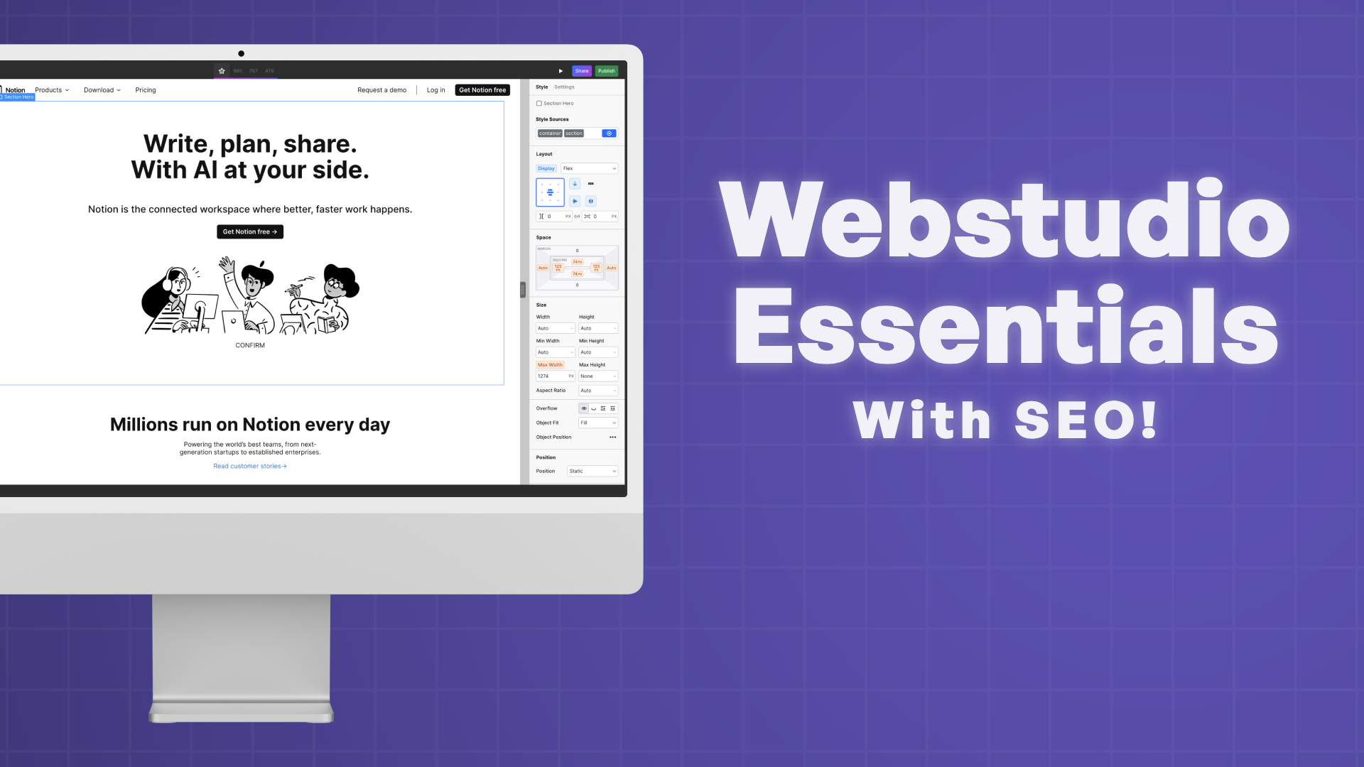 Webstudio Essentials course page